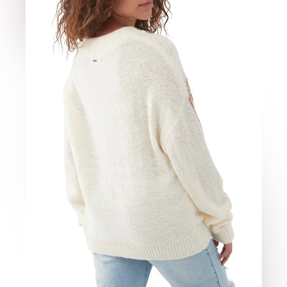 🔆O’NEILL🔆 Floyd Argyle COZY Warm, comfortable sweater knitted retro - Picture 16 of 16